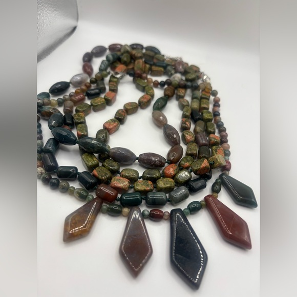 Gemstone Necklaces 5 Total - Picture 7 of 15